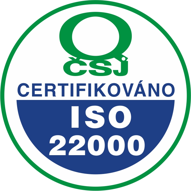 CERTIFIKAČNÍ ZNAČKA PRO ISO 22000
